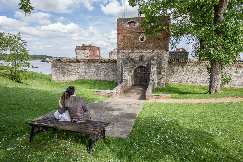 Upnor Castle Medway Kent Wedding Photographer